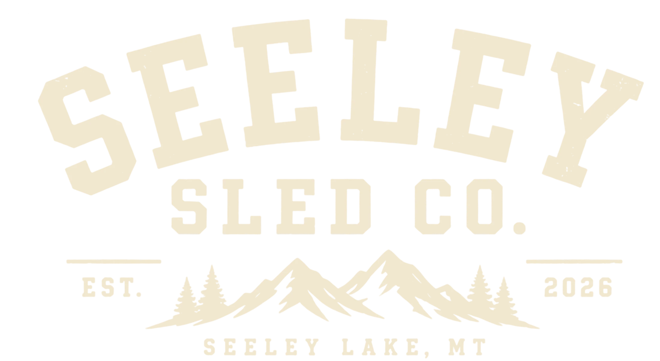 Seeley Sled Co. &mdash; Est. 2026 &mdash; Seeley Lake, MT