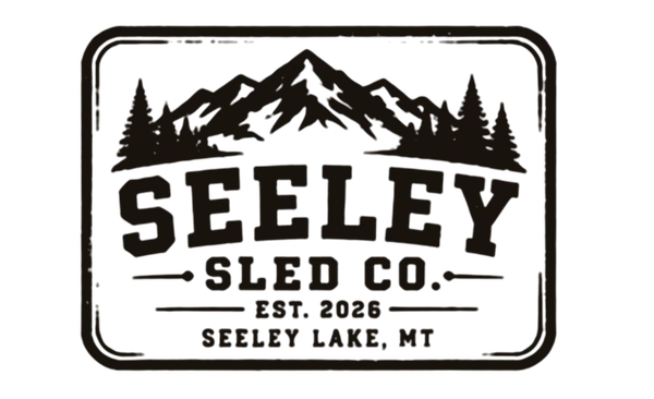 Seeley Sled Co. leather patch design